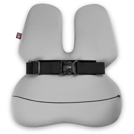 CONNECT IT CFH-5902-GY - Bedrová opierka na stoličku šedá