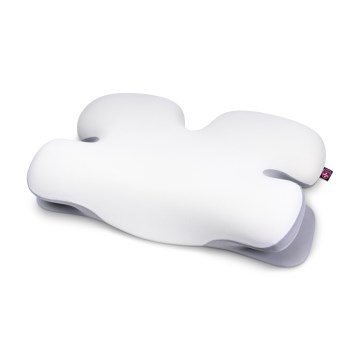 CONNECT IT CFH-6030-WH - Anatomický vankúš Virgo biela/šedá