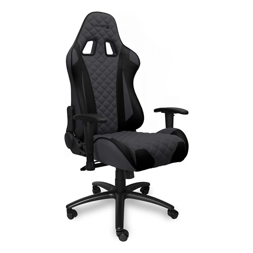 CONNECT IT CGC-1200-GY - Herná stolička Monaco Pro šedá/čierna