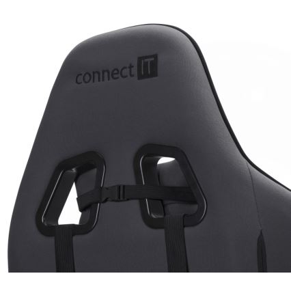 CONNECT IT CGC-1200-GY - Herná stolička Monaco Pro šedá/čierna