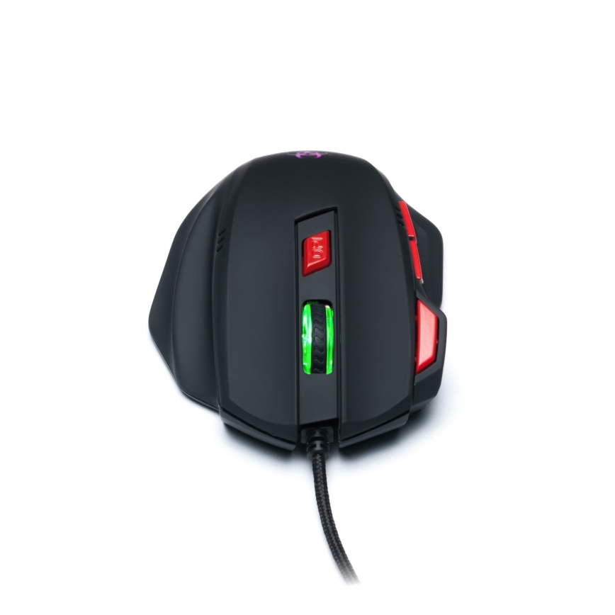 CONNECT IT CI-191 - LED Káblová herná myš 800/1600/2400/3200 DPI čierna