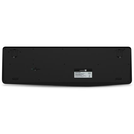 CONNECT IT CKM-4500-CS - Bezdrôtová klávesnica a myš 1000 DPI s CZ/SK lokalizáciou 1xAAA + 1xAA čierna