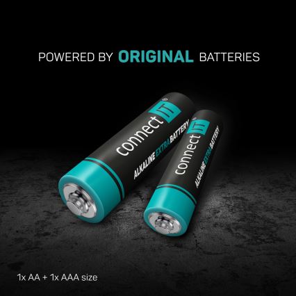 CONNECT IT CKM-4500-CS - Bezdrôtová klávesnica a myš 1000 DPI s CZ/SK lokalizáciou 1xAAA + 1xAA čierna