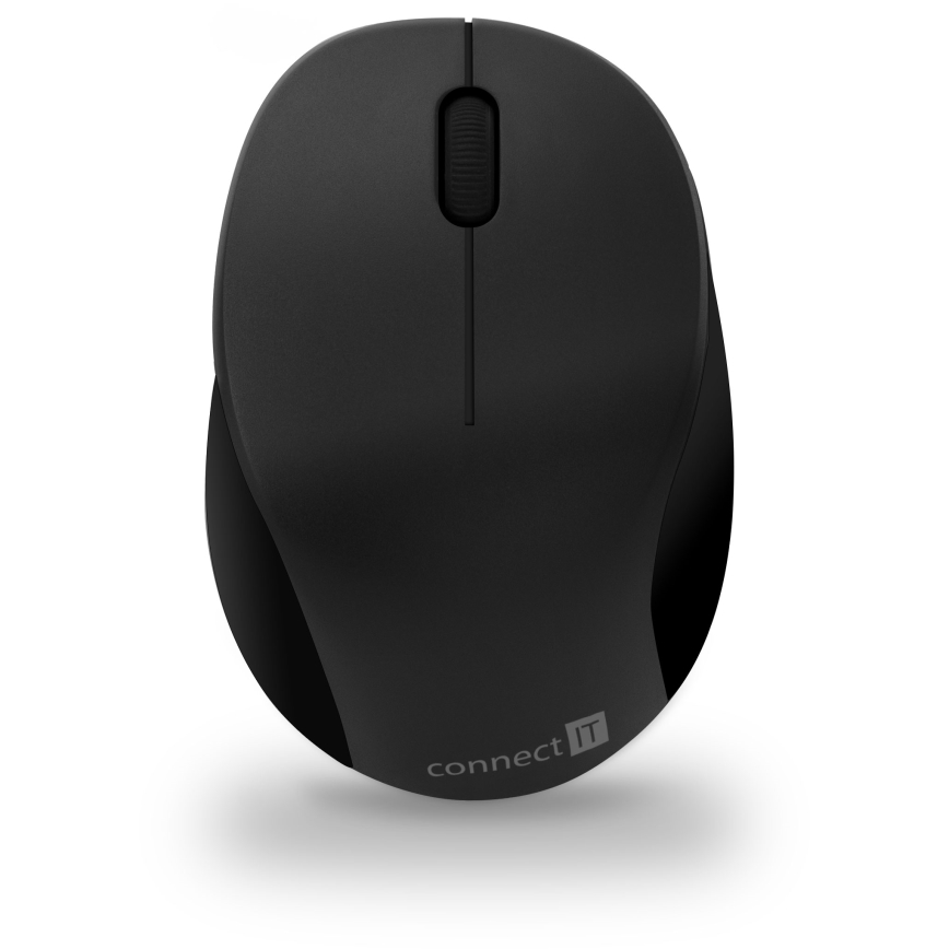 CONNECT IT CKM-7803-CS - Bezdrôtová klávesnica a myš 1200 DPI s CZ/SK lokalizáciou 1xAAA + 1xAA čierna