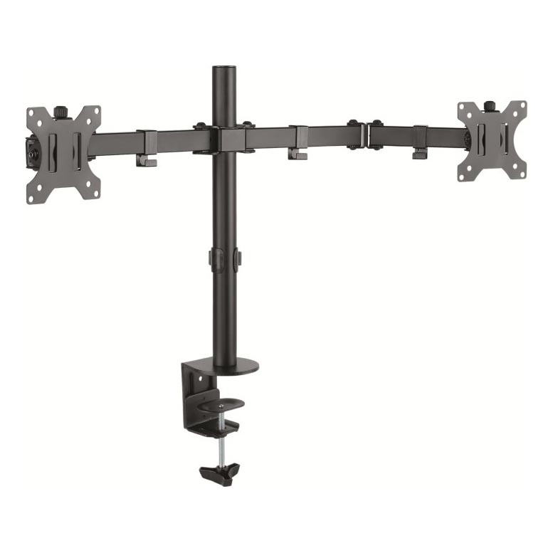 CONNECT IT CMF-3203-BK - Univerzálny držiak na 2 monitory 13-32” čierna