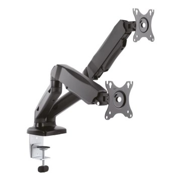 CONNECT IT CMF-3207-BK - Univerzálny držiak na 2 monitory 13-27” čierna