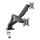 CONNECT IT CMF-3207-BK - Univerzálny držiak na 2 monitory 13-27” čierna