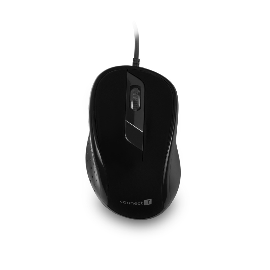 CONNECT IT CMO-1200-BK - Káblová myš 1000 DPI čierna