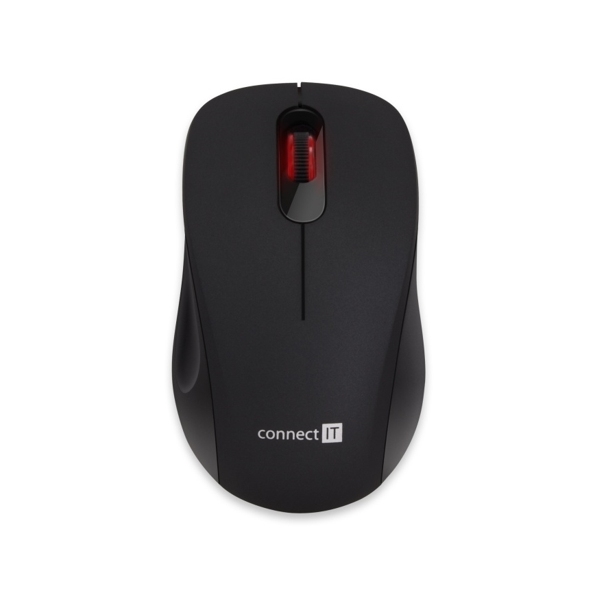 CONNECT IT CMO-2230-BK - Bezdrôtová tichá myš MUTE 1200 DPI 1xAA čierna