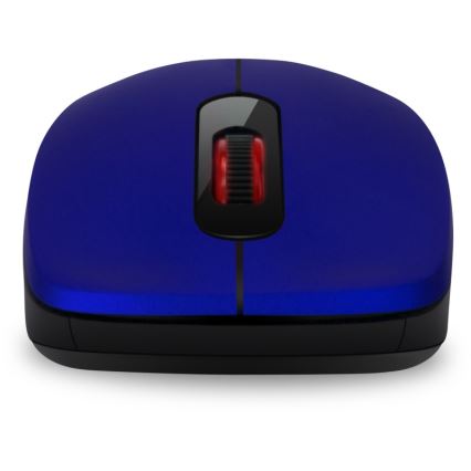 CONNECT IT CMO-2230-BL - Bezdrôtová tichá myš MUTE 1200 DPI 1xAA čierna/modrá