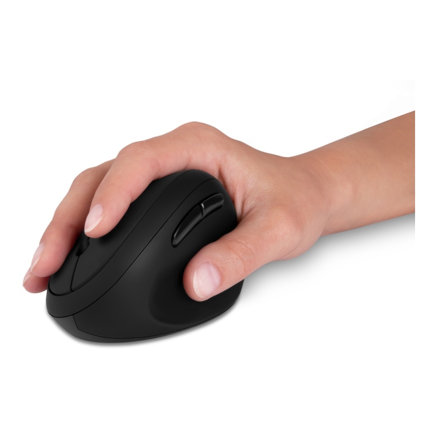 CONNECT IT CMO-2600-BK - Ergonomická bezdrôtová myš 800/1200/1600 DPI 1xAA čierna
