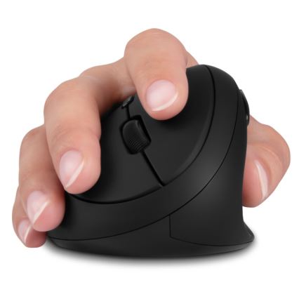 CONNECT IT CMO-2600-BK - Ergonomická bezdrôtová myš 800/1200/1600 DPI 1xAA čierna