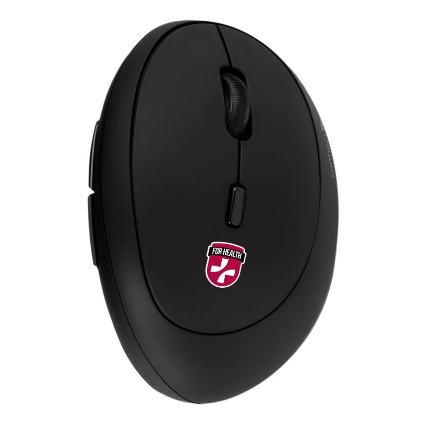 CONNECT IT CMO-2600-BK - Ergonomická bezdrôtová myš 800/1200/1600 DPI 1xAA čierna