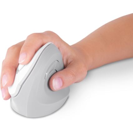 CONNECT IT CMO-2700-WH - Ergonomická bezdrôtová myš 800/1200/1600 DPI 1xAA biela