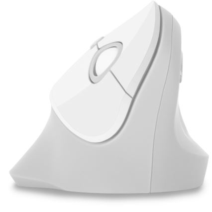 CONNECT IT CMO-2700-WH - Ergonomická bezdrôtová myš 800/1200/1600 DPI 1xAA biela