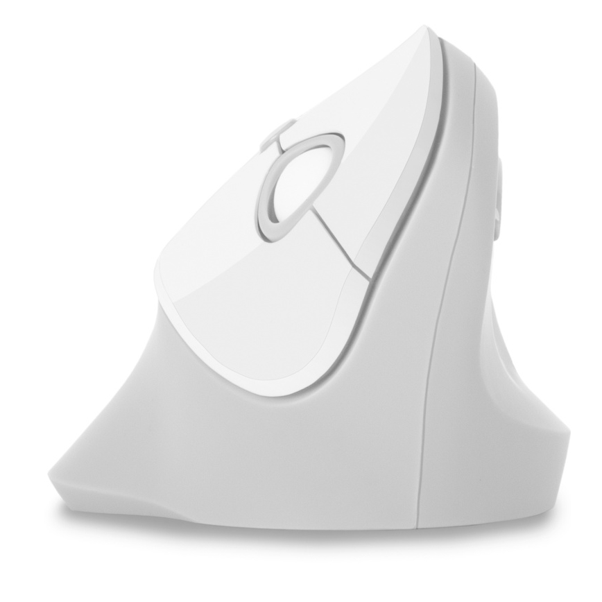 CONNECT IT CMO-2700-WH - Ergonomická bezdrôtová myš 800/1200/1600 DPI 1xAA biela