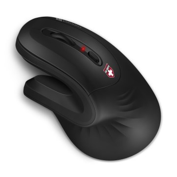 CONNECT IT CMO-2900-BK - Ergonomická bezdrôtová myš 800/1200/1600 DPI 1xAA čierna