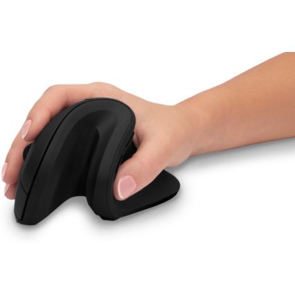 CONNECT IT CMO-2900-BK - Ergonomická bezdrôtová myš 800/1200/1600 DPI 1xAA čierna