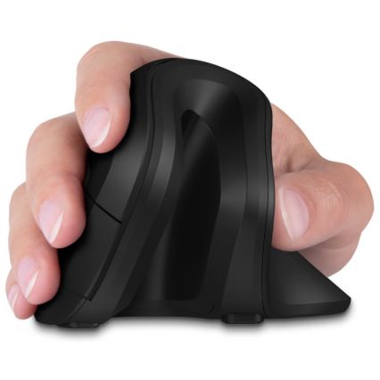 CONNECT IT CMO-2900-BK - Ergonomická bezdrôtová myš 800/1200/1600 DPI 1xAA čierna