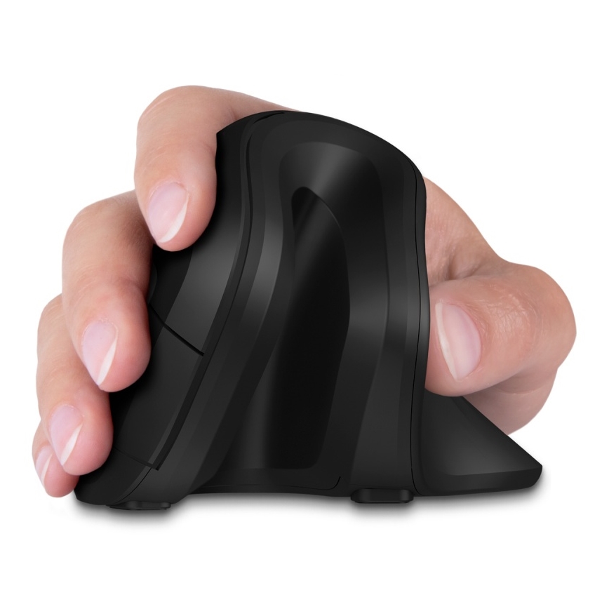 CONNECT IT CMO-2900-BK - Ergonomická bezdrôtová myš 800/1200/1600 DPI 1xAA čierna