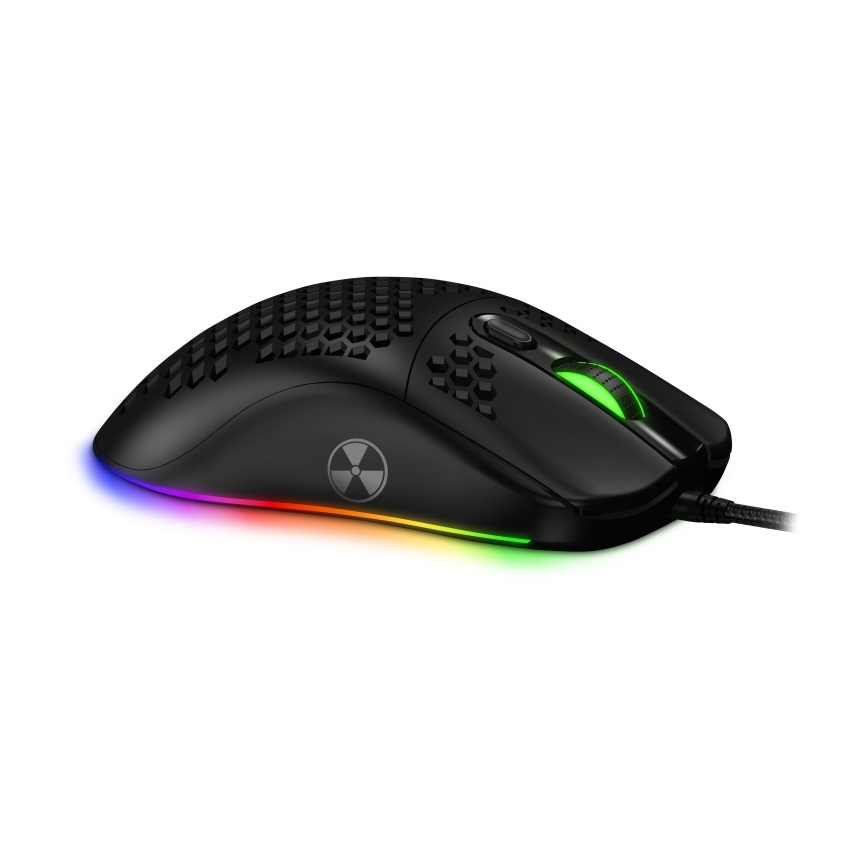 CONNECT IT CMO-5511-BK - LED RGB Káblová herná myš 200-12800 DPI čierna