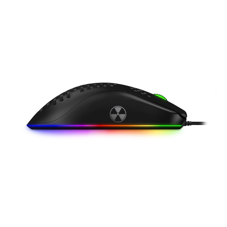 CONNECT IT CMO-5511-BK - LED RGB Káblová herná myš 200-12800 DPI čierna