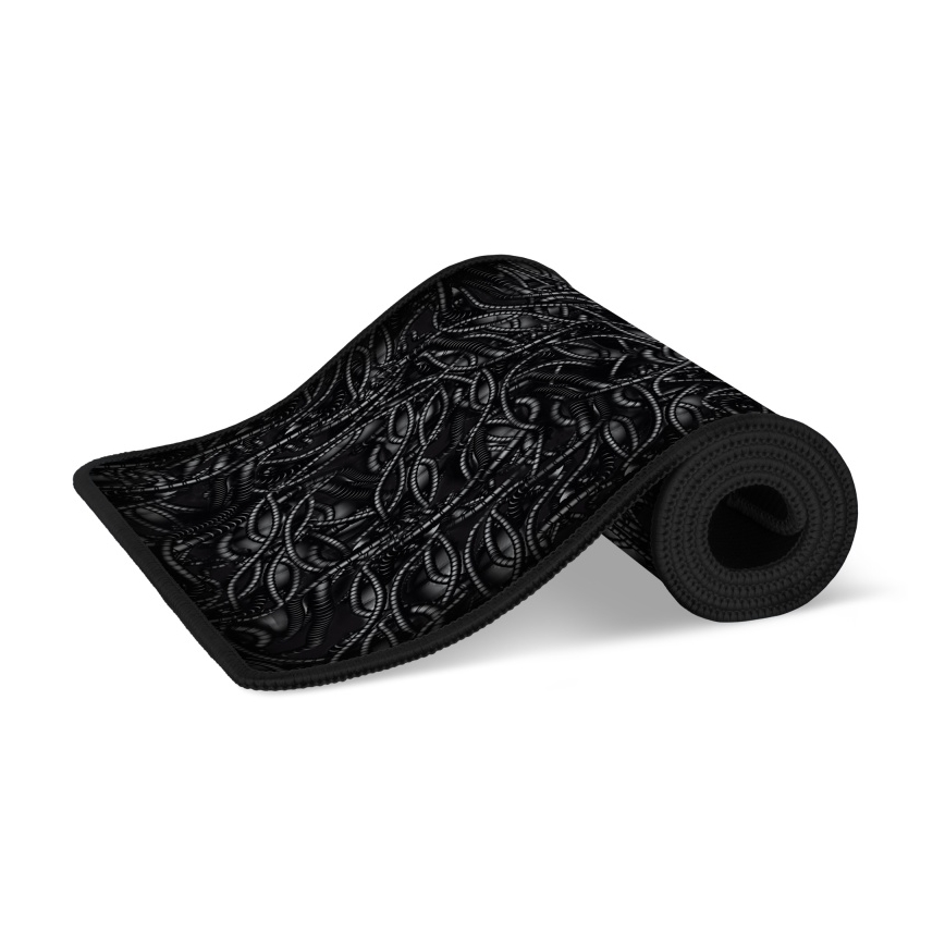 CONNECT IT CMP-1110-LG - Podložka pod klávesnicu a myš 88,6x24,5 cm čierna/zelená