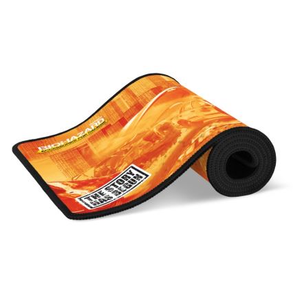 CONNECT IT CMP-1140-LG - Podložka pod klávesnicu a myš 88,6x24,5 cm oranžová