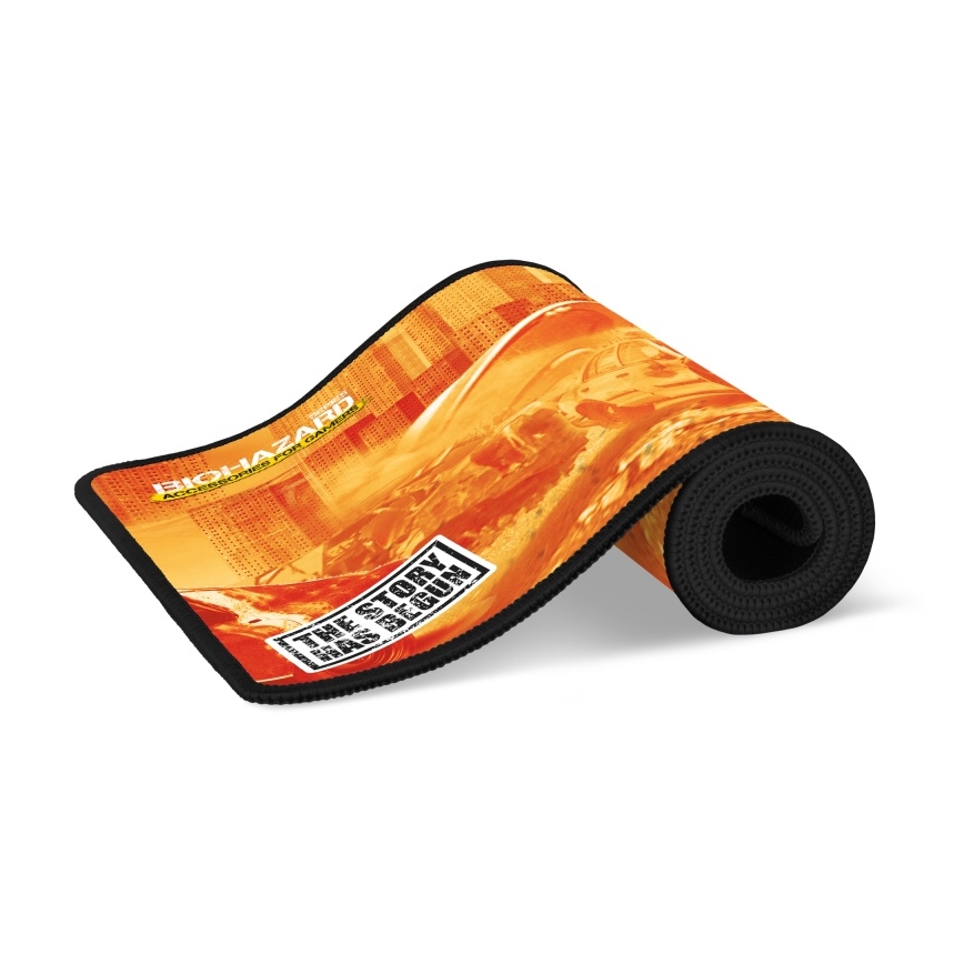 CONNECT IT CMP-1140-LG - Podložka pod klávesnicu a myš 88,6x24,5 cm oranžová