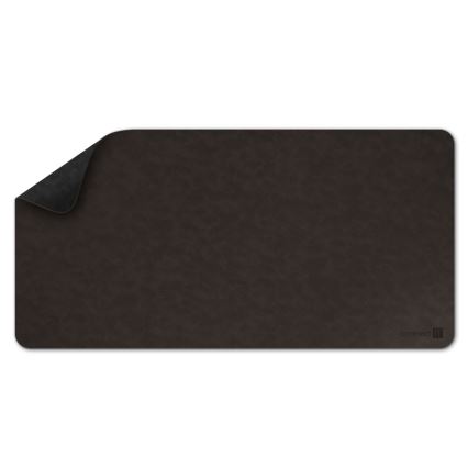 CONNECT IT CMP-4030-LG - Obojstranná podložka pod klávesnicu a myš 90x40 cm čierna/hnedá