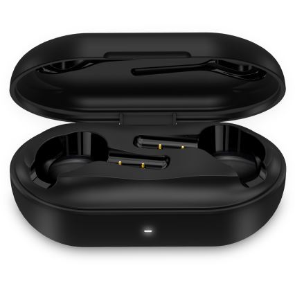 CONNECT IT HEP-5300-BK - Bezdrôtové slúchadlá s mikrofónom 300 mAh + 2x 35 mAh čierna