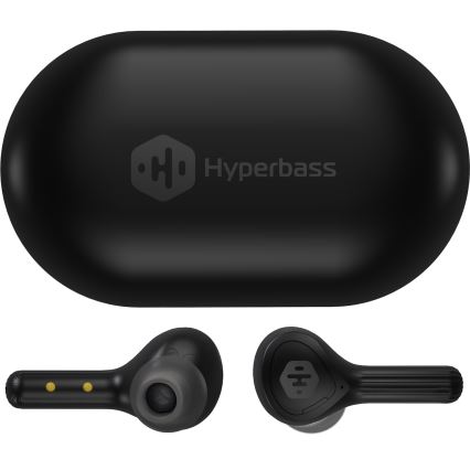 CONNECT IT HEP-5300-BK - Bezdrôtové slúchadlá s mikrofónom 300 mAh + 2x 35 mAh čierna