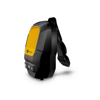 CONNECT IT HSP-1010-BK - Bezdrôtový reproduktor s mikrofónom ClipBEAT 2W/5V 560 mAh IPX7 čierna/žltá