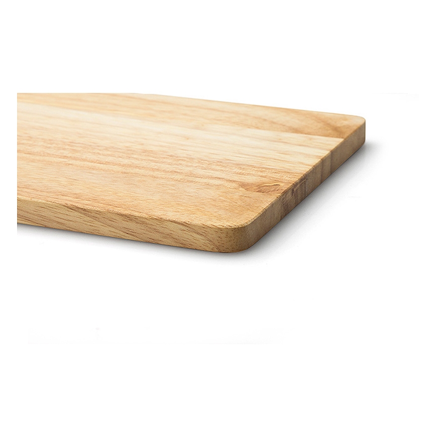 Continenta C3255 - Kuchynská doska na krájanie 29x18,5 cm gumovník
