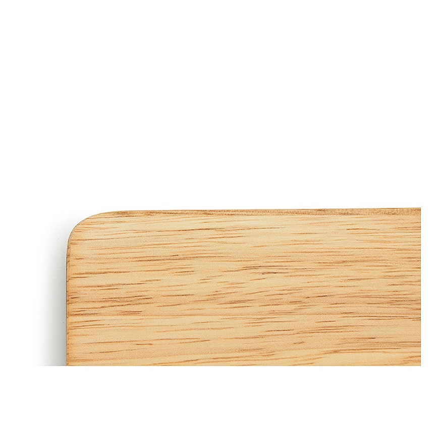 Continenta C3255 - Kuchynská doska na krájanie 29x18,5 cm gumovník