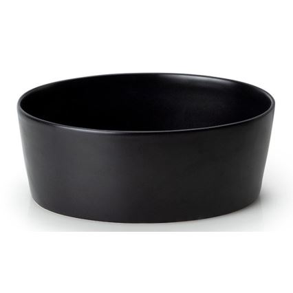 Continenta C3730 - Chlebník s vekom 30x23 cm čierna/gumovníkové drevo