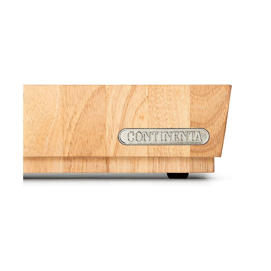 Continenta C4041 - Kuchynská doska na krájanie 40x30 cm gumovník