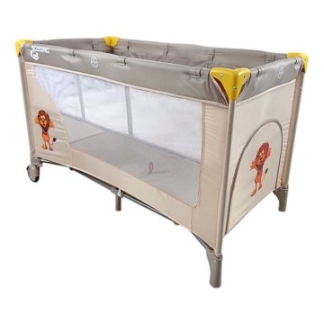 COSING - Cestovná postieľka s polohovaním ADAM Lion Beige