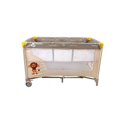 COSING - Cestovná postieľka s polohovaním ADAM Lion Beige