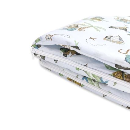 COSING - Cestovný spací vak s vankúšikom Piráti