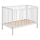 COSING - Detská postieľka 120x60 cm buk/biela