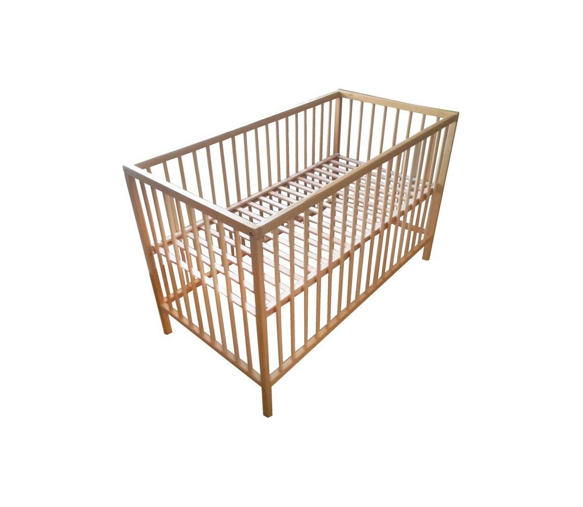 COSING - Detská postieľka 120x60 cm buk C-0114