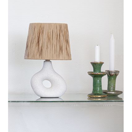 Cottex - Stolná lampa LUKE 1xE14/8W/230V krémová