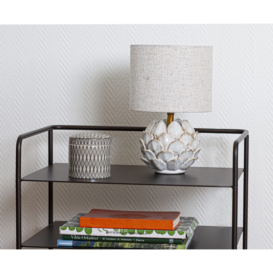 Cottex - Stolná lampa ROSANNA 1xE14/8W/230V krémová