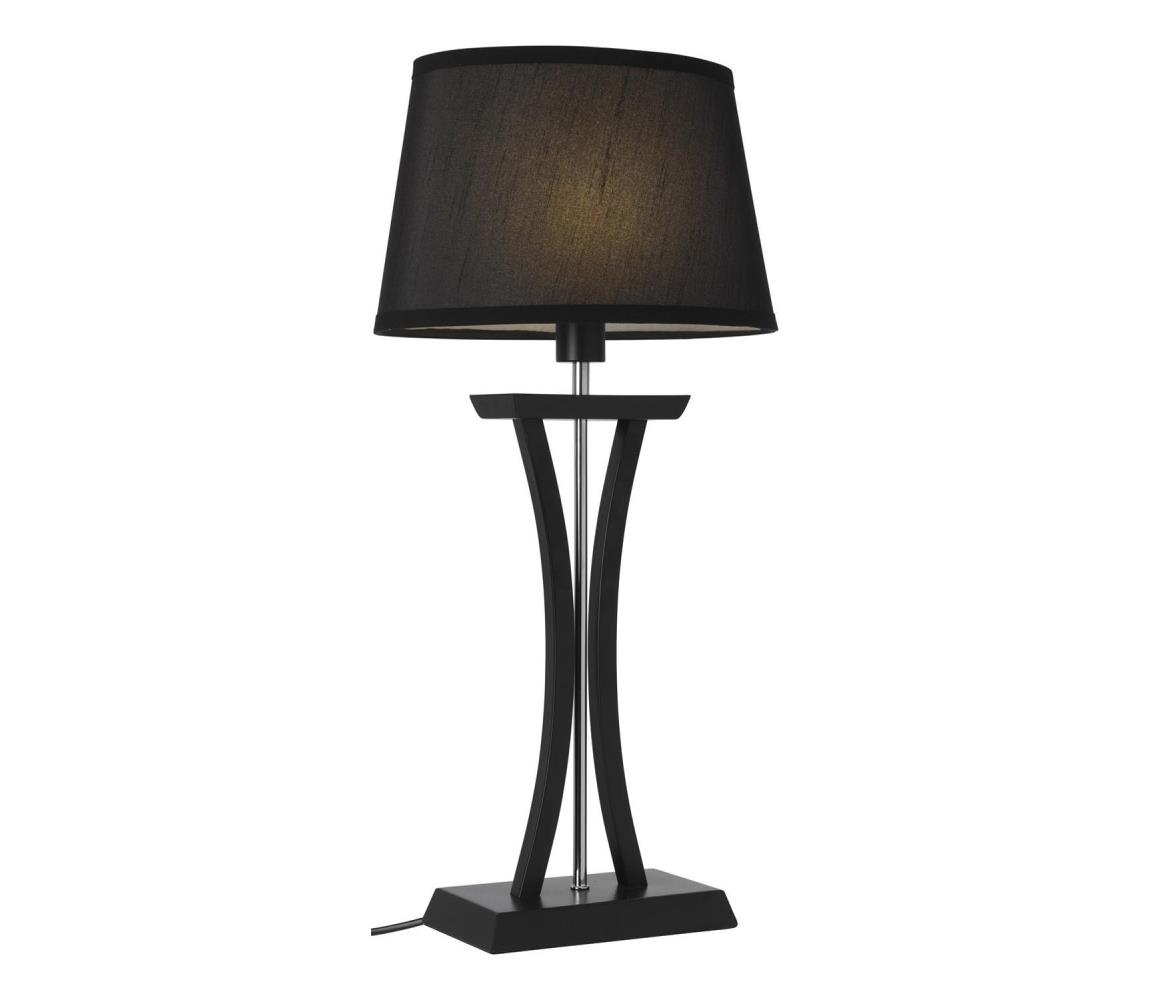 Cottex B2429SV - Stolná lampa NEW CHELSEA 1xE14/40W/230V čierna B2429SV