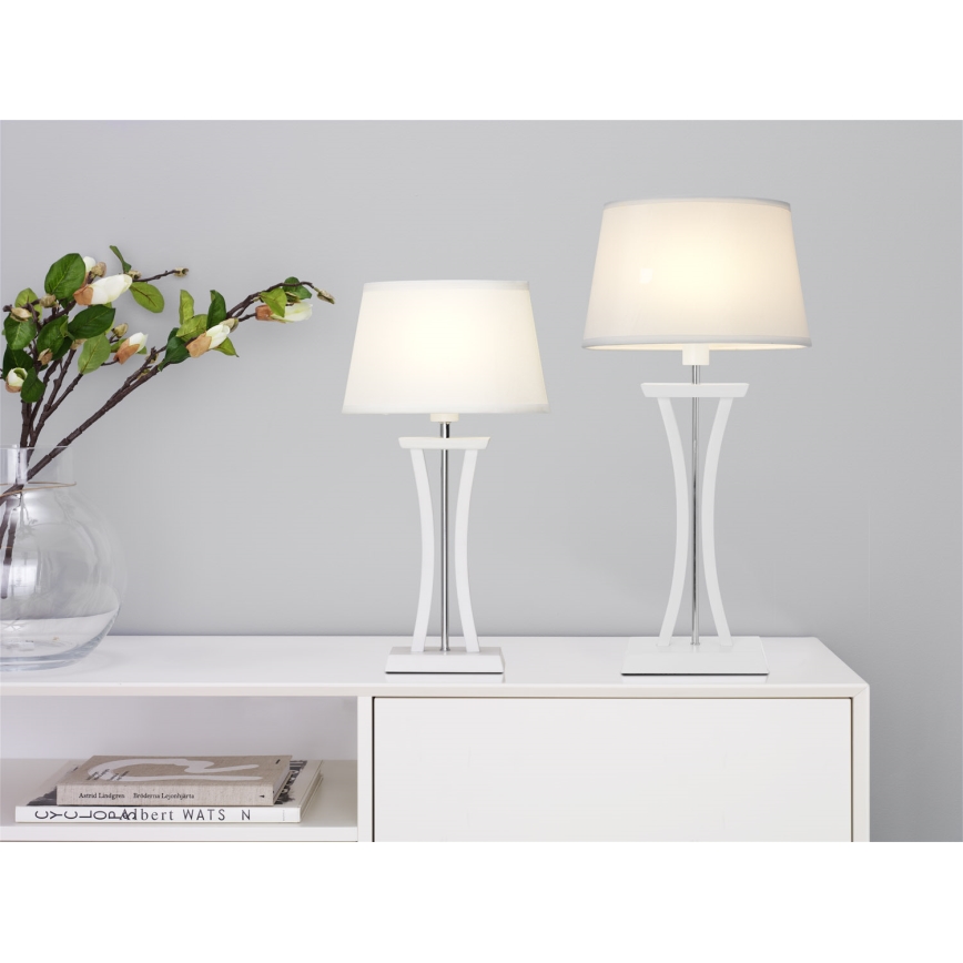 Cottex - Stolová lampa NEW CHELSEA 1xE14/40W/230V biela