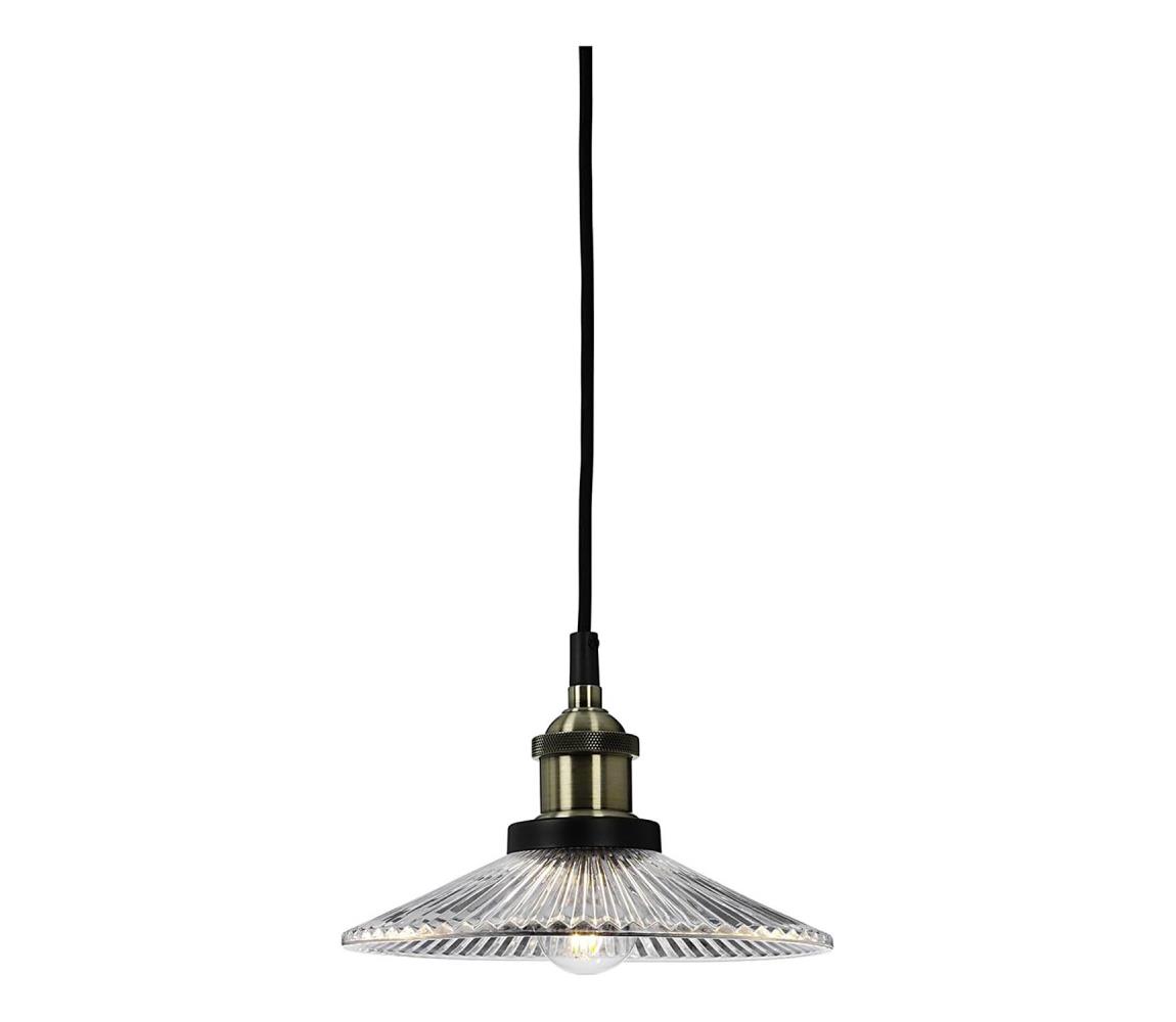 Cottex F1102A - Závesné svietidlo COBBLE na lanku 1xE27/40W/230V F1102A