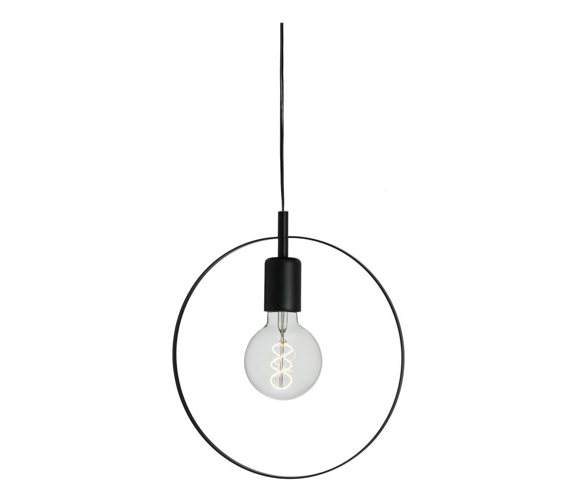 Cottex F5730SV - Závesný luster na lane SPARTAN RINGO 1xE27/60W/230V F5730SV