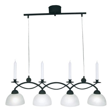 Cottex - Luster na lanku FLORENS 4xE14/40W/230V
