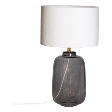Cottex - Stolná lampa BLAKE 1xE27/8W/230V sivá